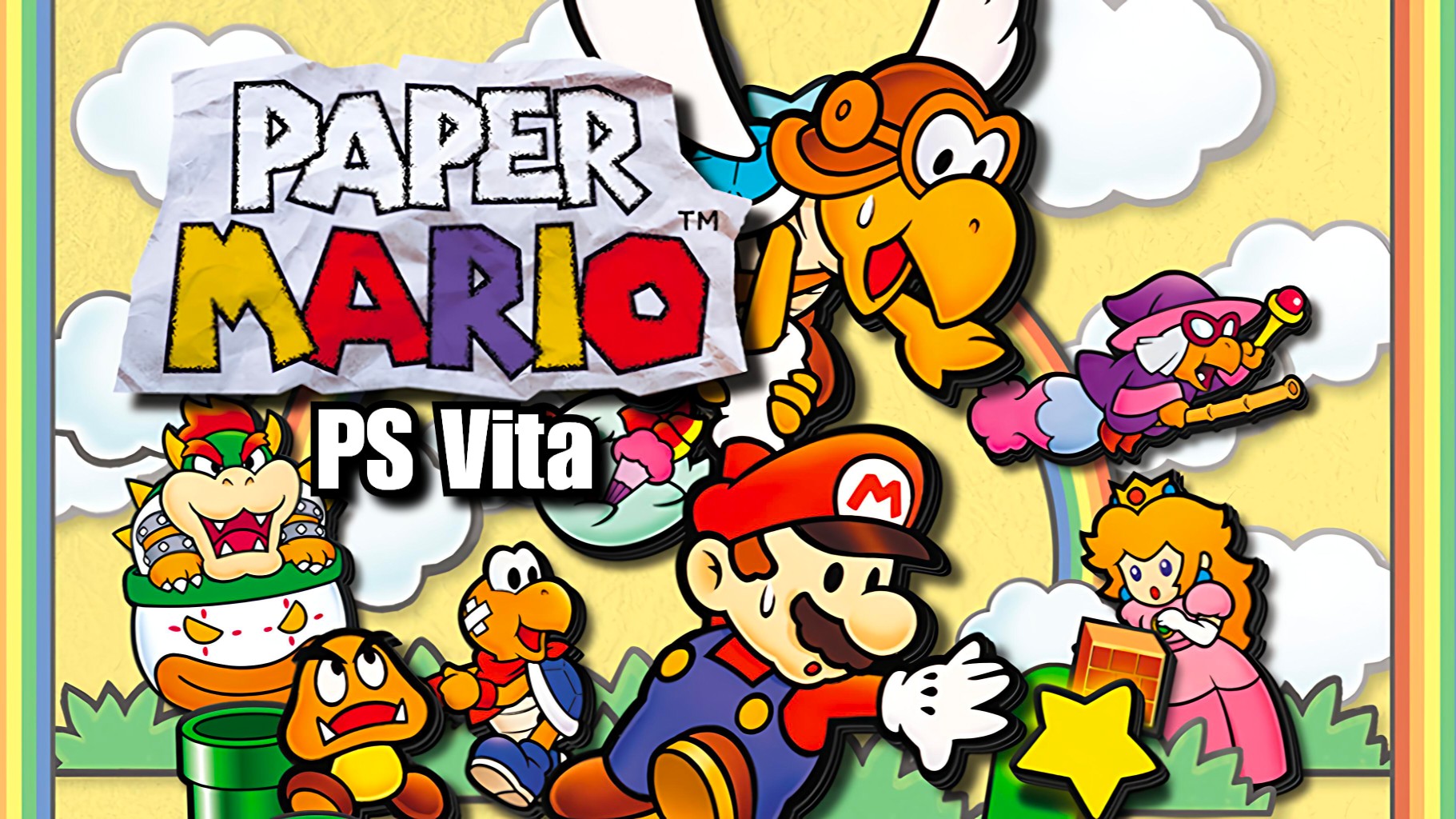 Le portage de Paper Mario est disponible sur PS Vita