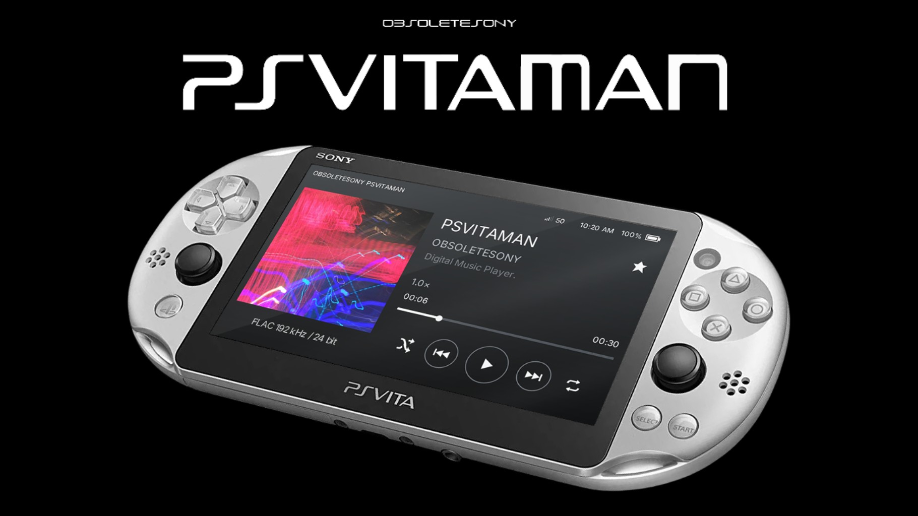 PSVITAMAN : un lecteur de musique façon Walkman arrive sur PS Vita
